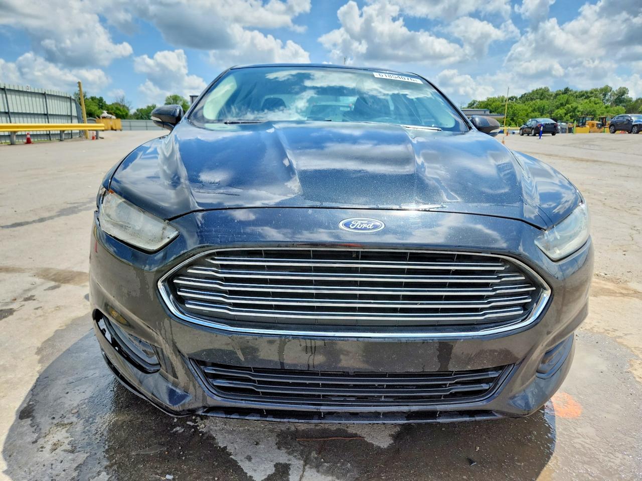 2014 Ford Fusion Se Черный vin: 3FA6P0HD0ER394416