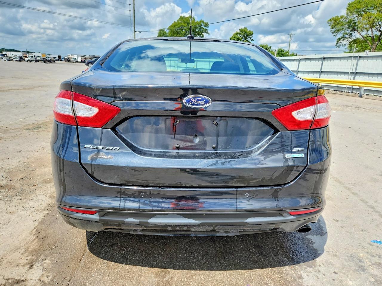 2014 Ford Fusion Se Черный vin: 3FA6P0HD0ER394416
