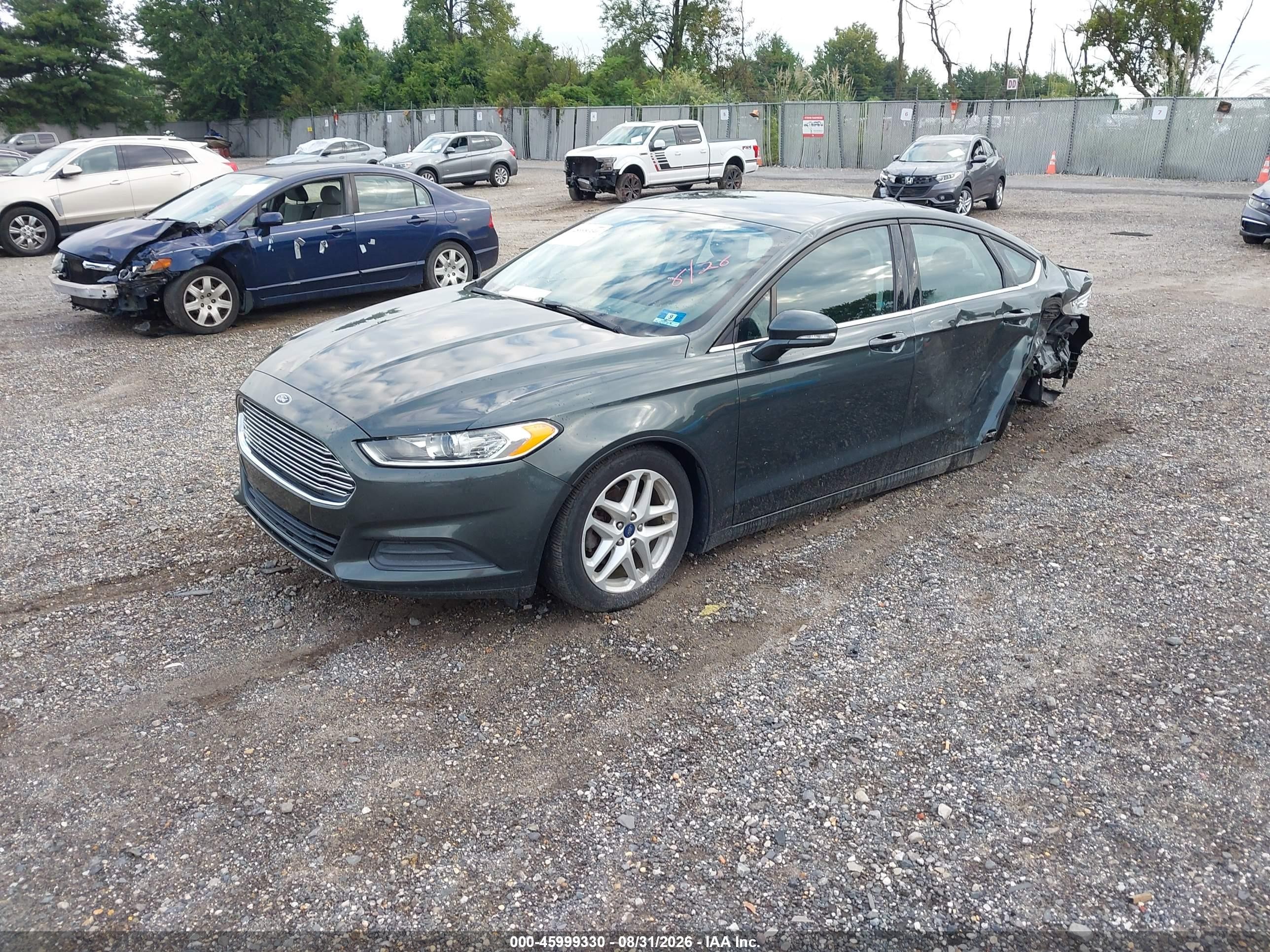 2015 Ford Fusion Se Gray vin: 3FA6P0HD0FR101406
