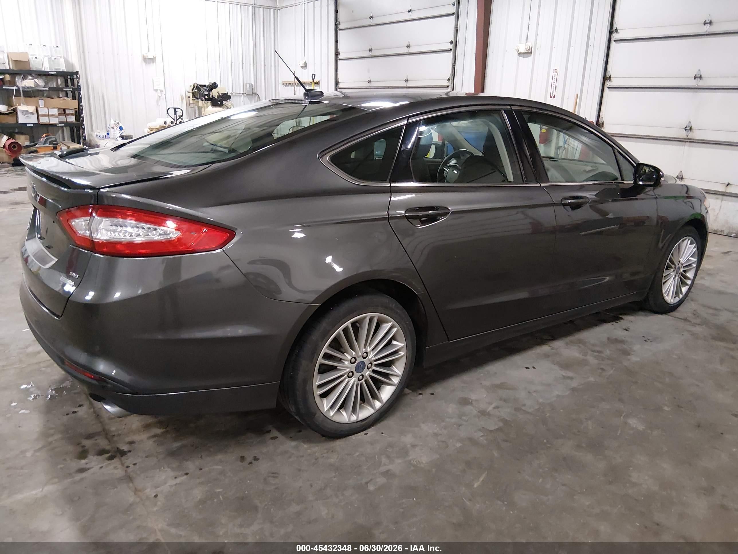 2015 Ford Fusion Se Gray vin: 3FA6P0HD0FR113913