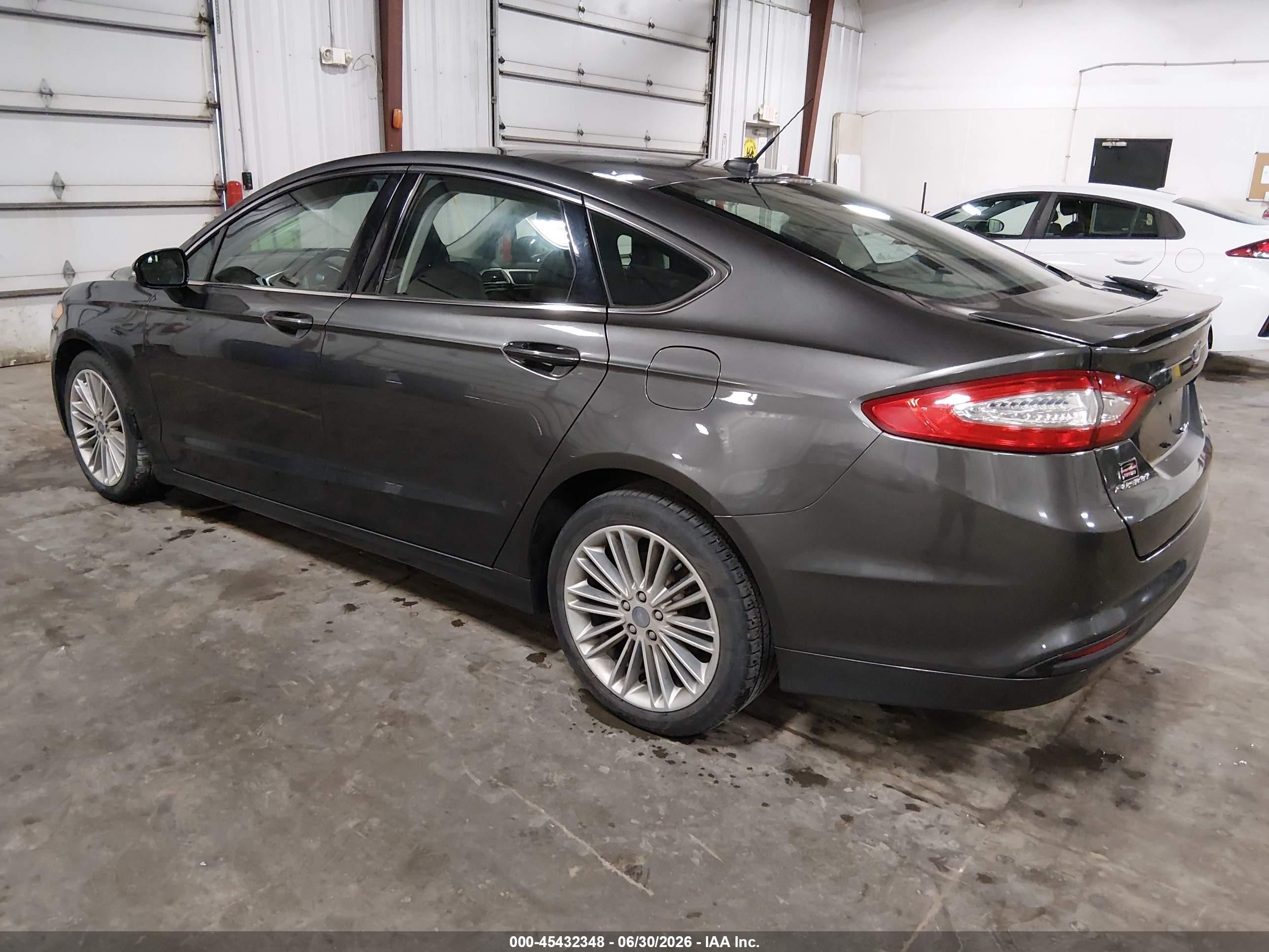 2015 Ford Fusion Se Gray vin: 3FA6P0HD0FR113913