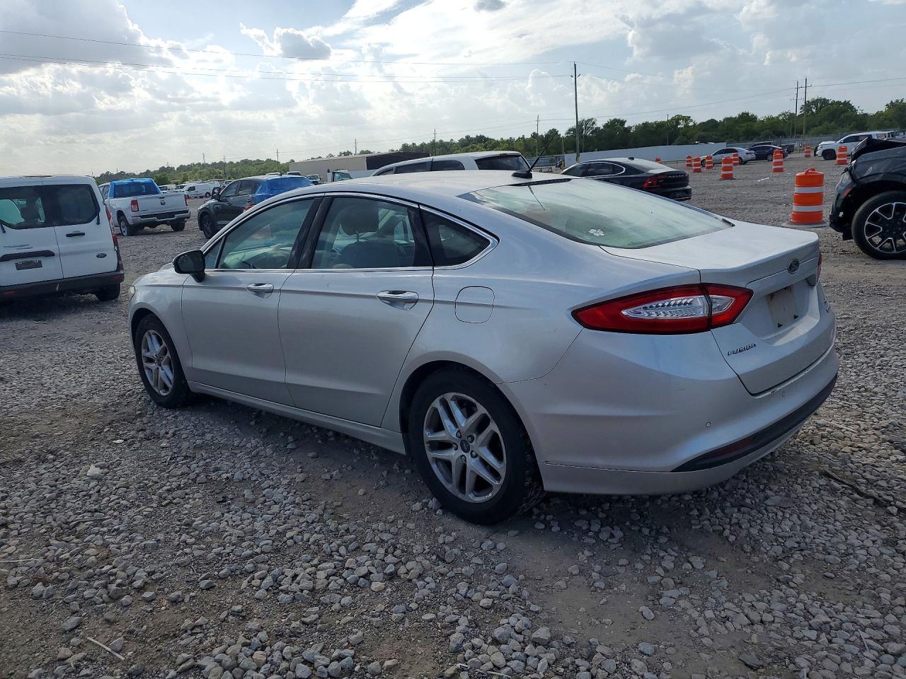 2015 Ford Fusion Se Silver vin: 3FA6P0HD0FR139458