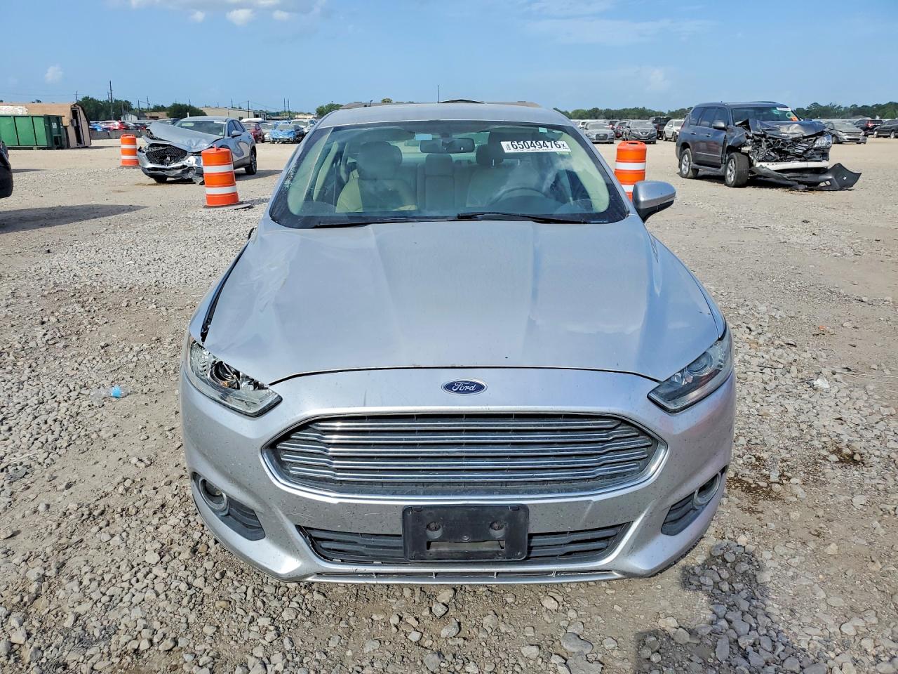 2015 Ford Fusion Se Silver vin: 3FA6P0HD0FR139458