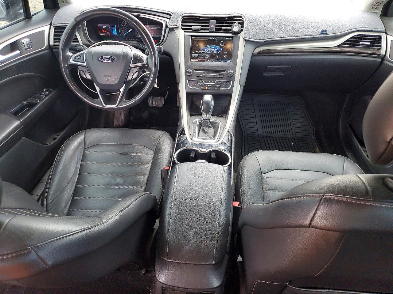 2015 Ford Fusion Se Black vin: 3FA6P0HD0FR151464