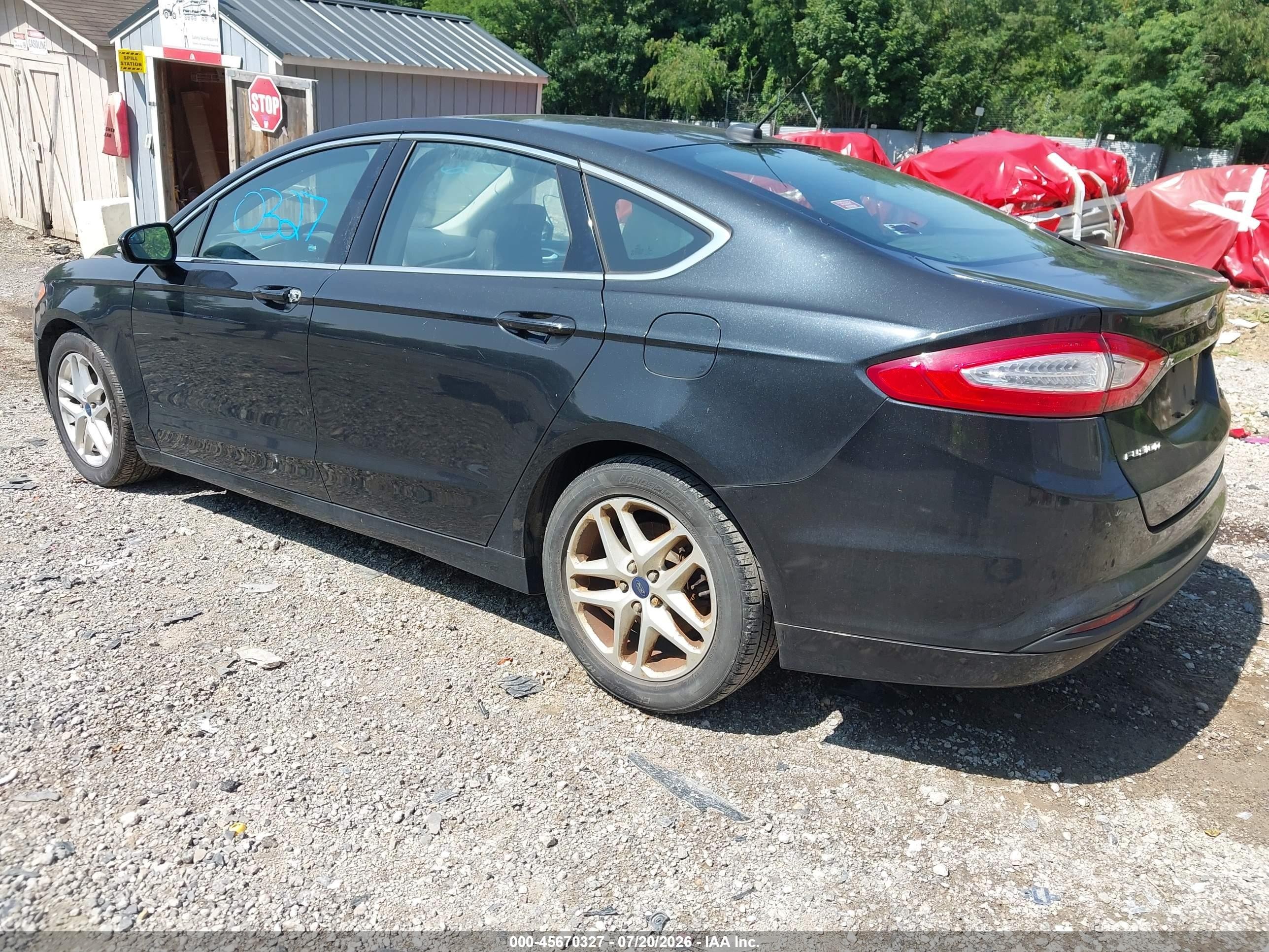 2015 Ford Fusion Se Black vin: 3FA6P0HD0FR172489