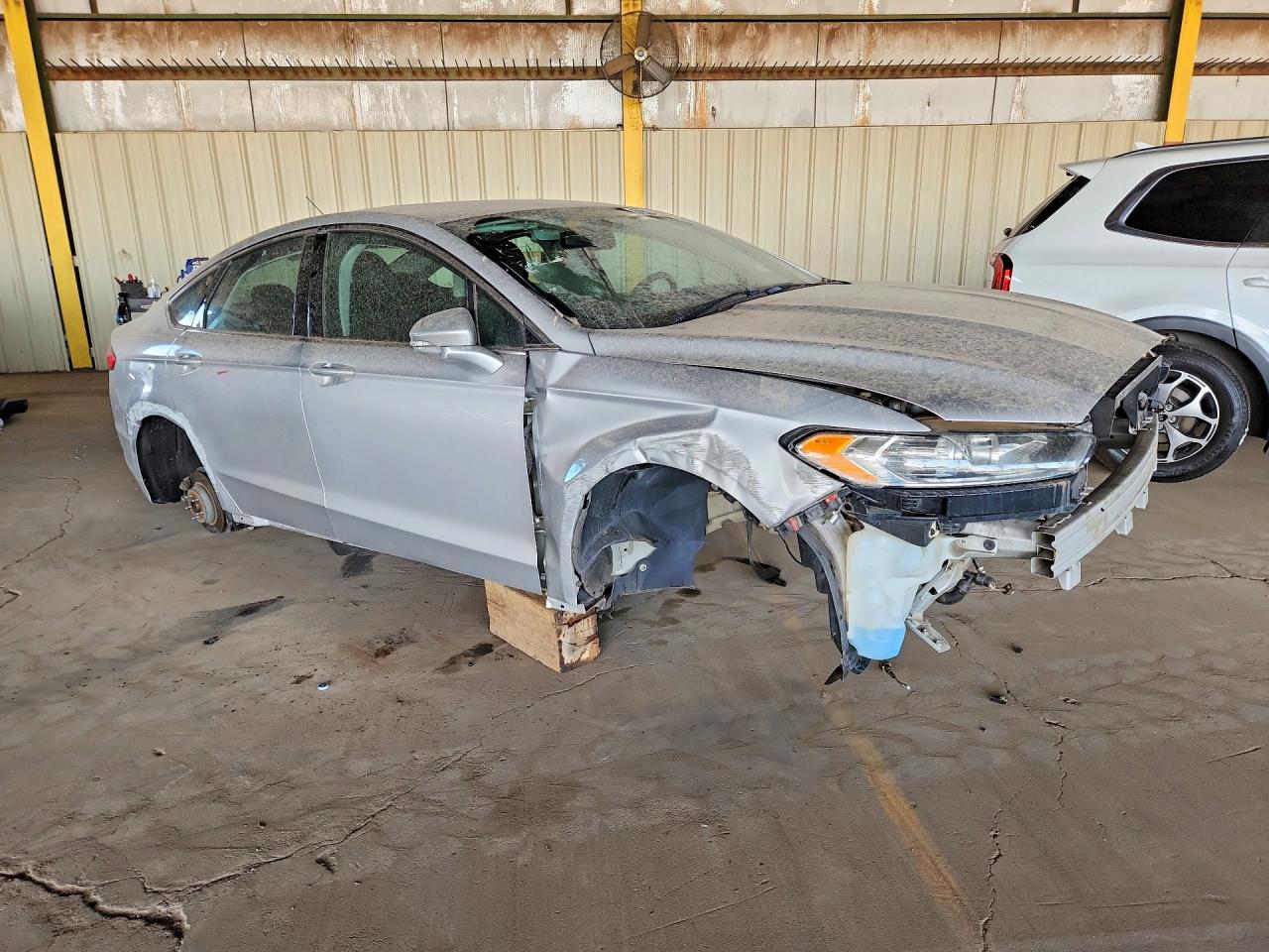 2015 Ford Fusion Se Silver vin: 3FA6P0HD0FR173206