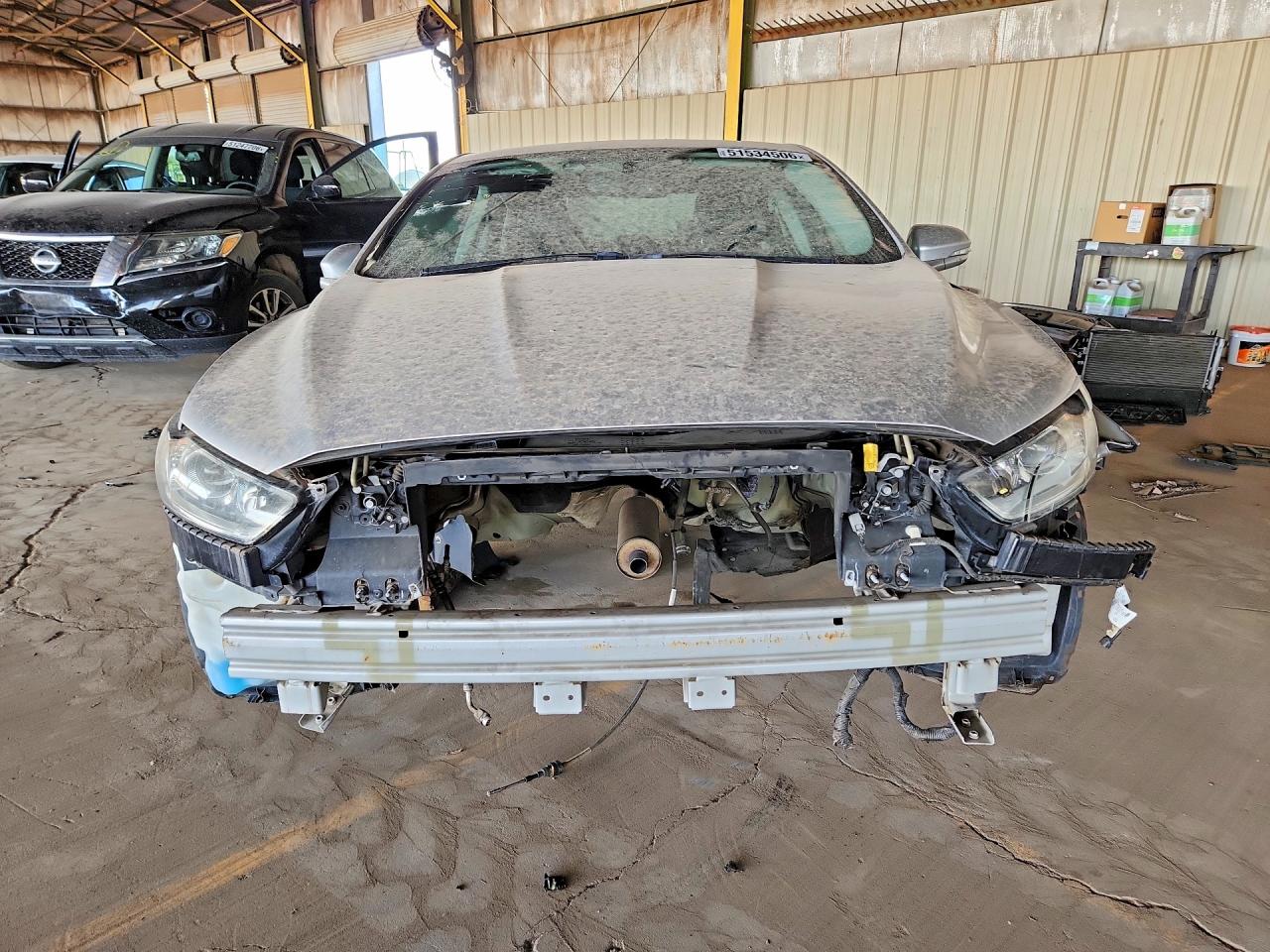 2015 Ford Fusion Se Silver vin: 3FA6P0HD0FR173206