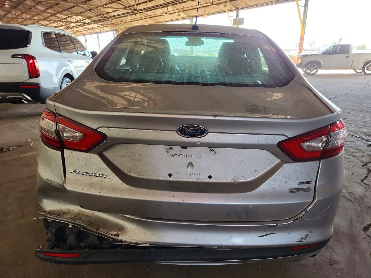 2015 Ford Fusion Se Silver vin: 3FA6P0HD0FR173206