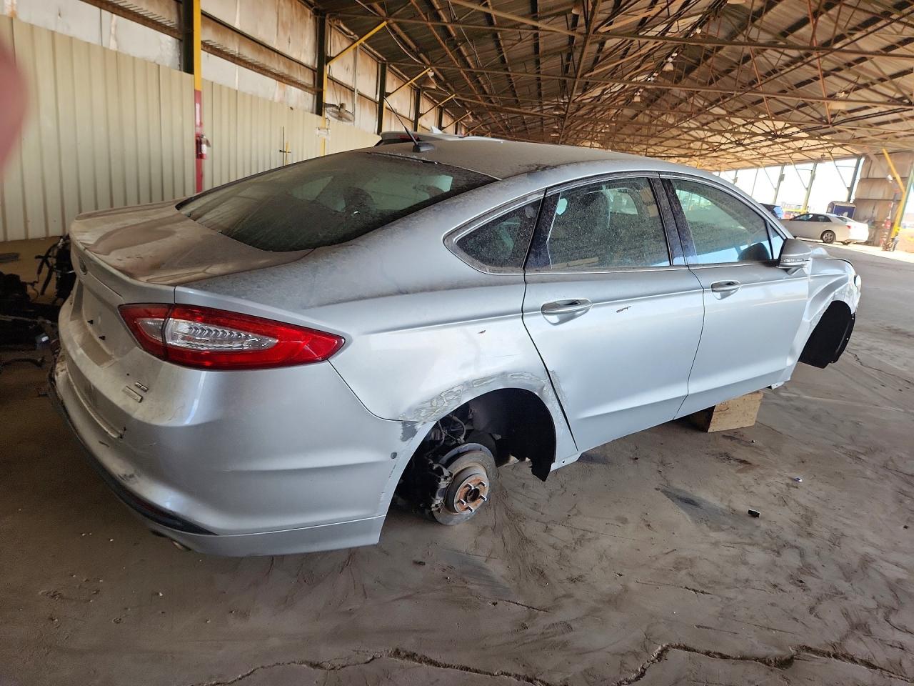 2015 Ford Fusion Se Silver vin: 3FA6P0HD0FR173206