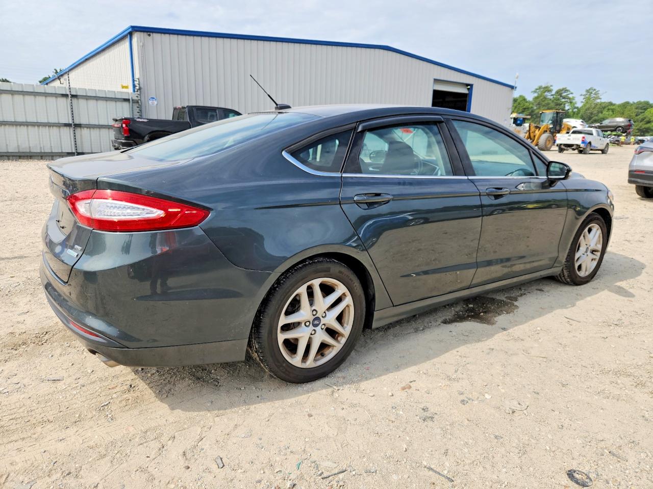 2015 Ford Fusion Se Gray vin: 3FA6P0HD0FR176770