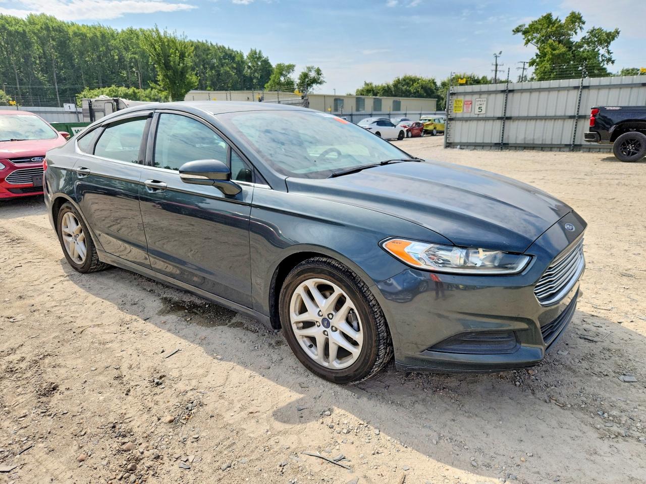 2015 Ford Fusion Se Gray vin: 3FA6P0HD0FR176770
