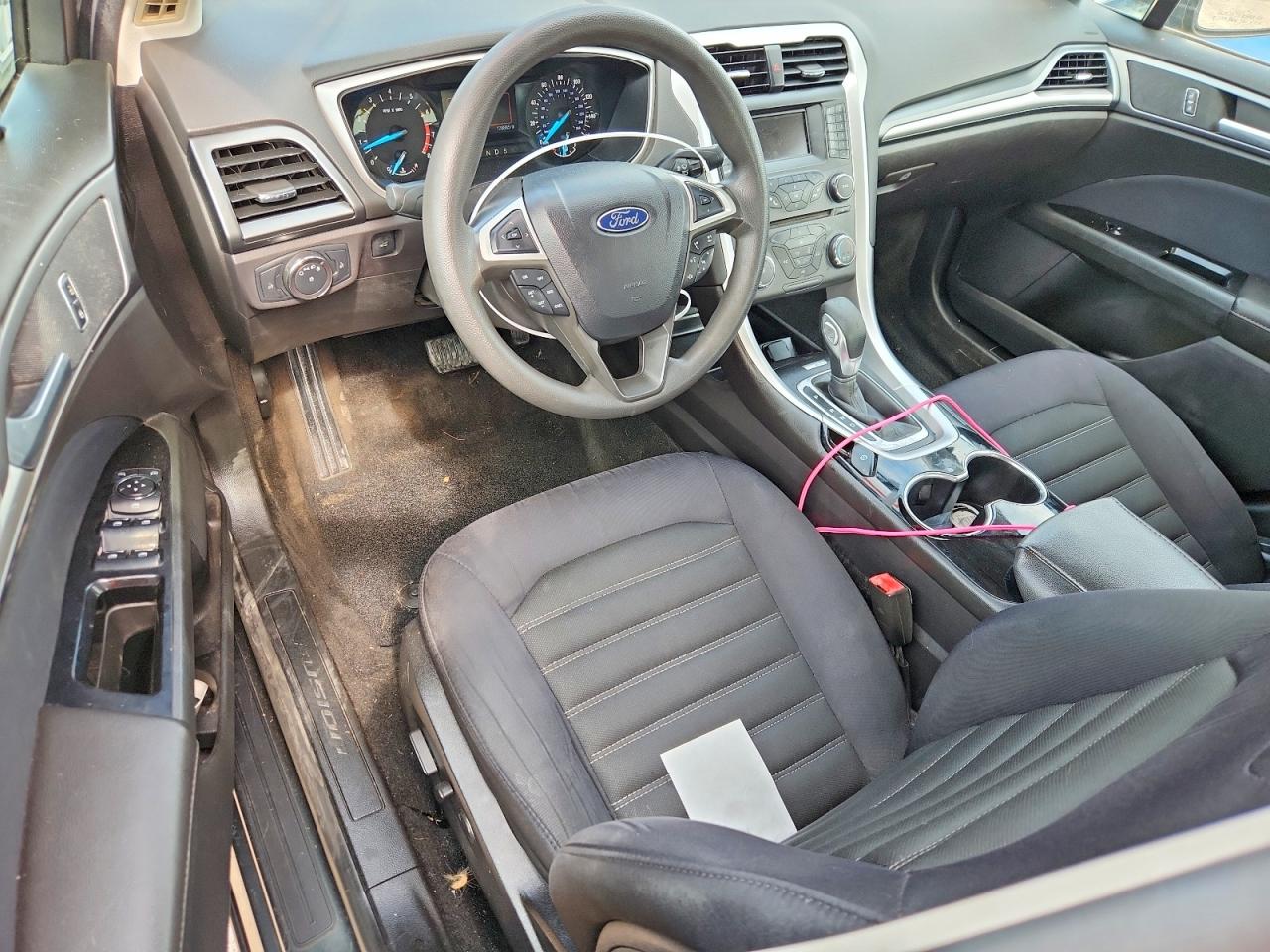 2015 Ford Fusion Se Gray vin: 3FA6P0HD0FR176770