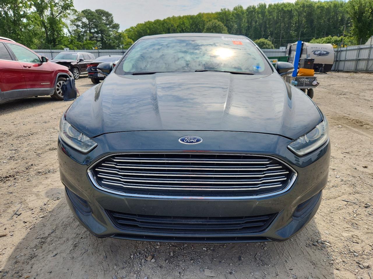 2015 Ford Fusion Se Gray vin: 3FA6P0HD0FR176770