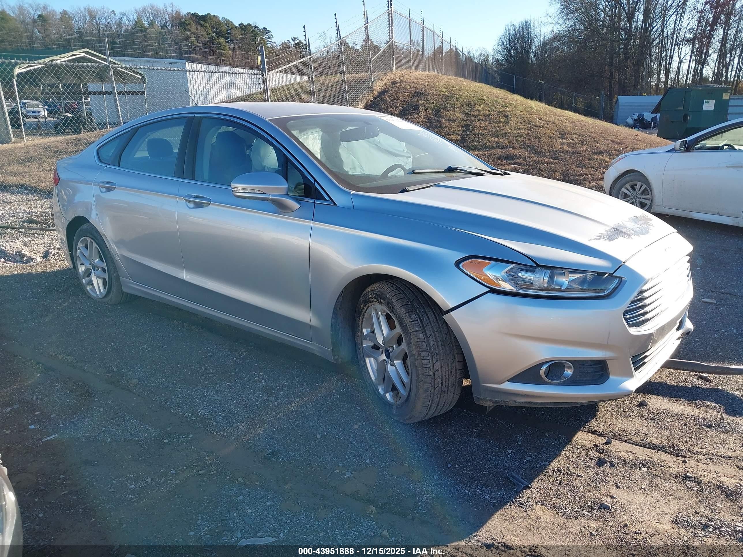 2015 Ford Fusion Se Silver vin: 3FA6P0HD0FR177238