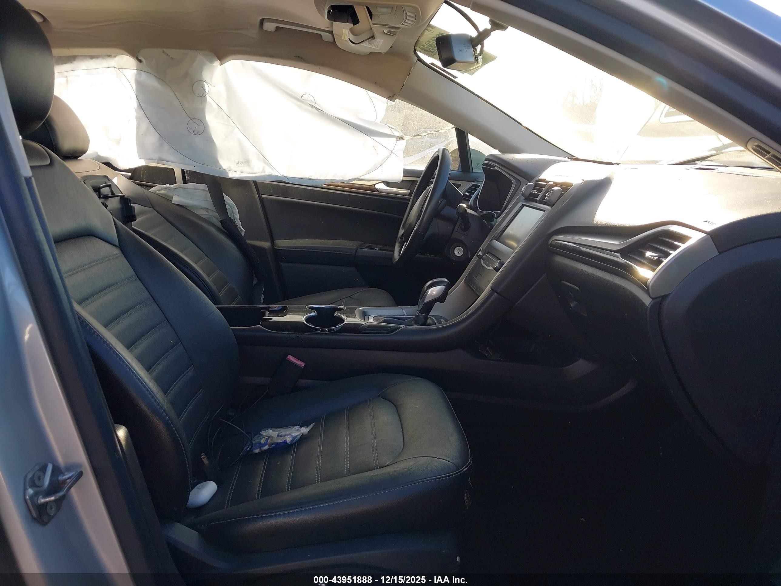 2015 Ford Fusion Se Silver vin: 3FA6P0HD0FR177238
