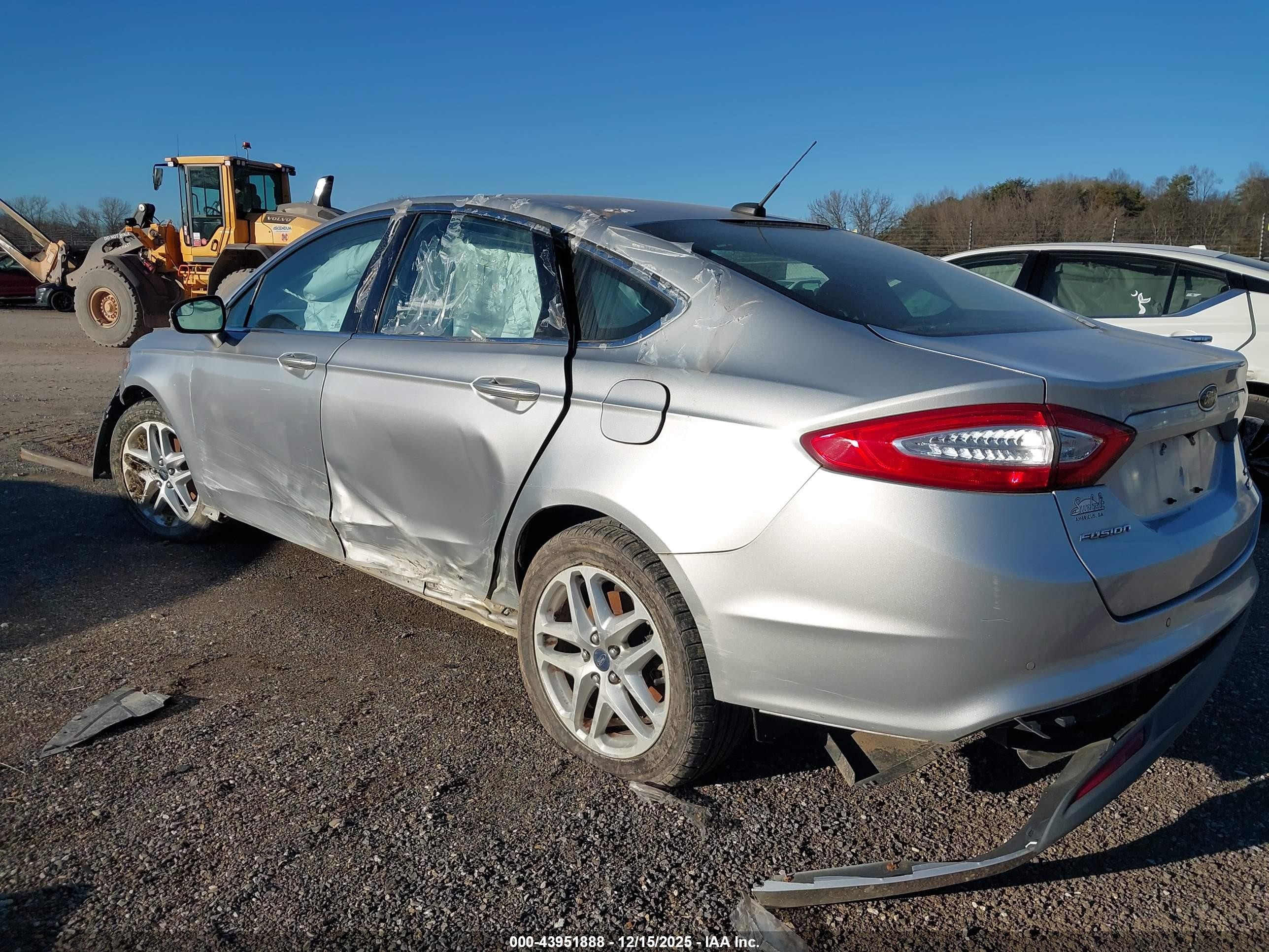 2015 Ford Fusion Se Silver vin: 3FA6P0HD0FR177238