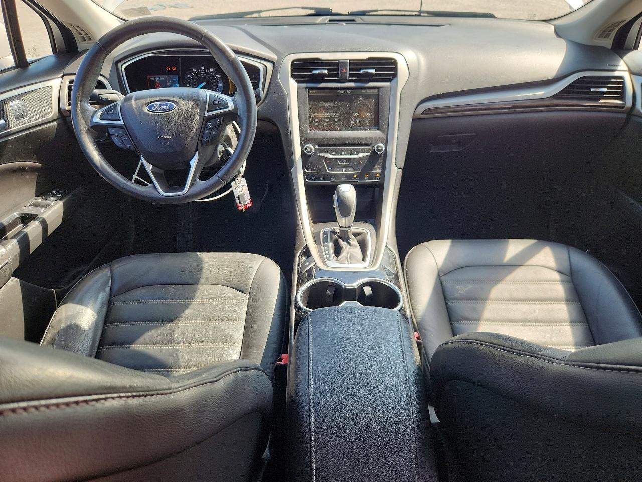 2015 Ford Fusion Se White vin: 3FA6P0HD0FR203580