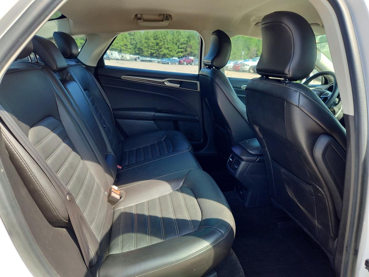 2015 Ford Fusion Se White vin: 3FA6P0HD0FR203580