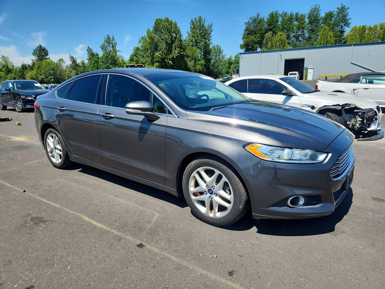2015 Ford Fusion Se Charcoal vin: 3FA6P0HD0FR206897