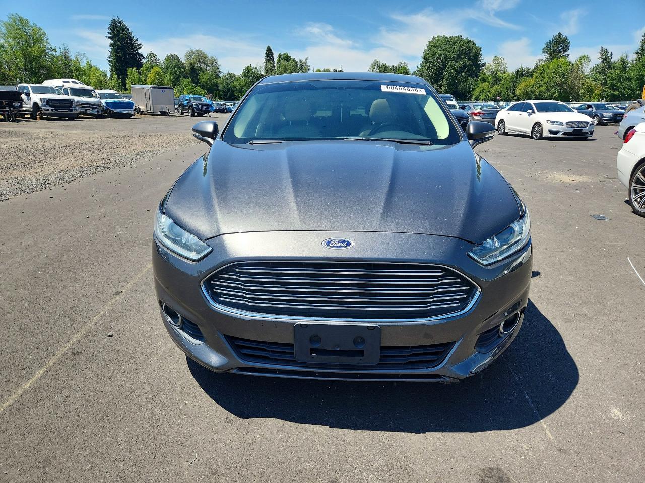 2015 Ford Fusion Se Charcoal vin: 3FA6P0HD0FR206897