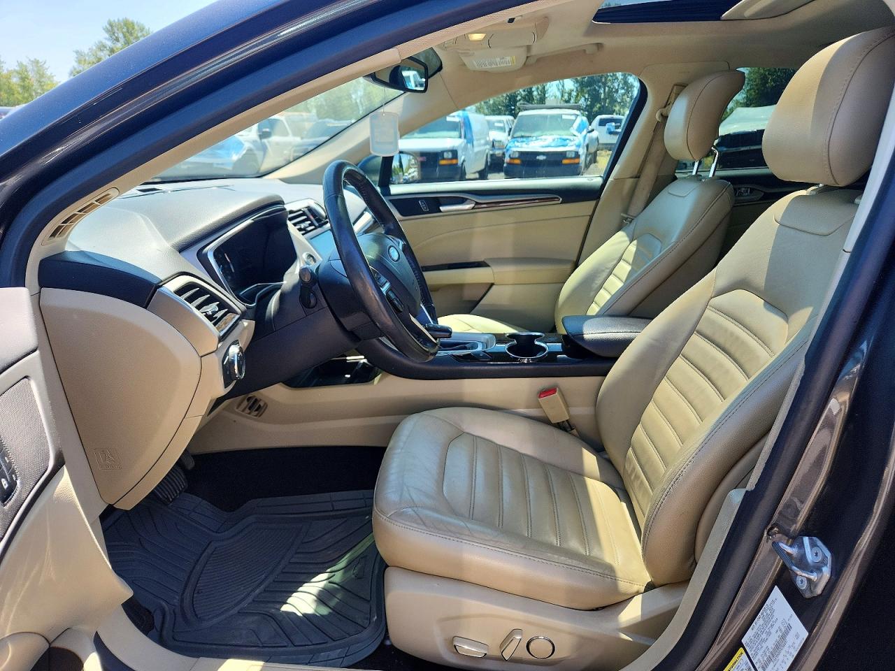 2015 Ford Fusion Se Charcoal vin: 3FA6P0HD0FR206897