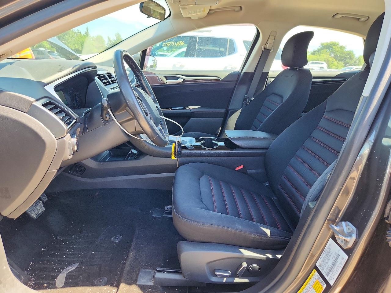 2015 Ford Fusion Se Gray vin: 3FA6P0HD0FR211954