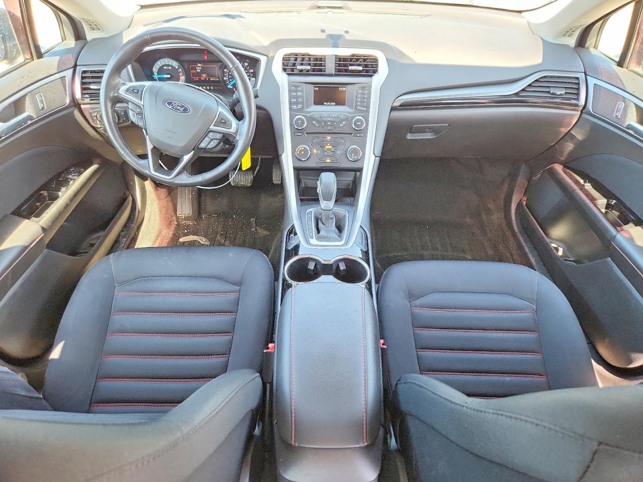 2015 Ford Fusion Se Gray vin: 3FA6P0HD0FR211954
