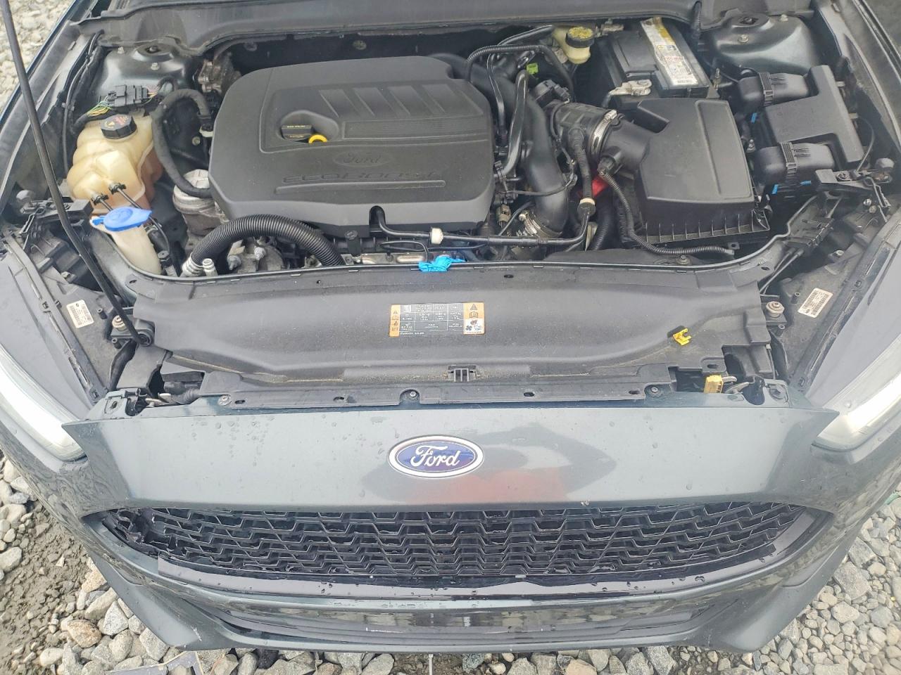 2015 Ford Fusion Se Gray vin: 3FA6P0HD0FR214840