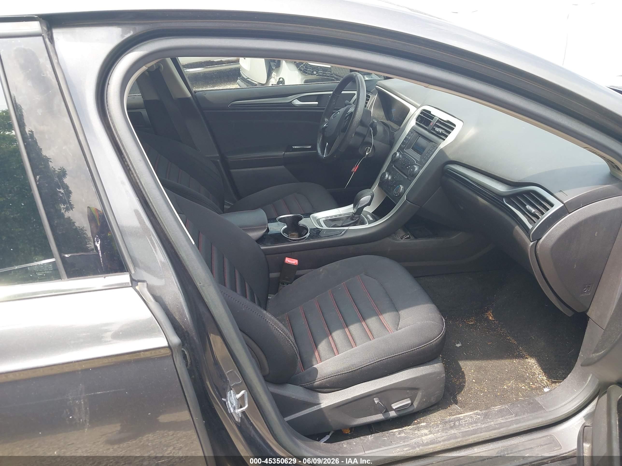 2015 Ford Fusion Se Gray vin: 3FA6P0HD0FR236885