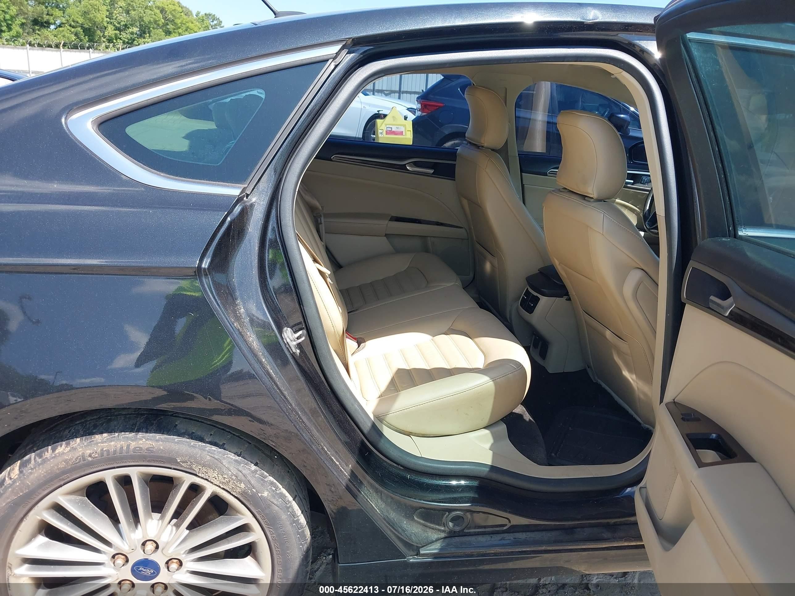 2015 Ford Fusion Se Black vin: 3FA6P0HD0FR249524