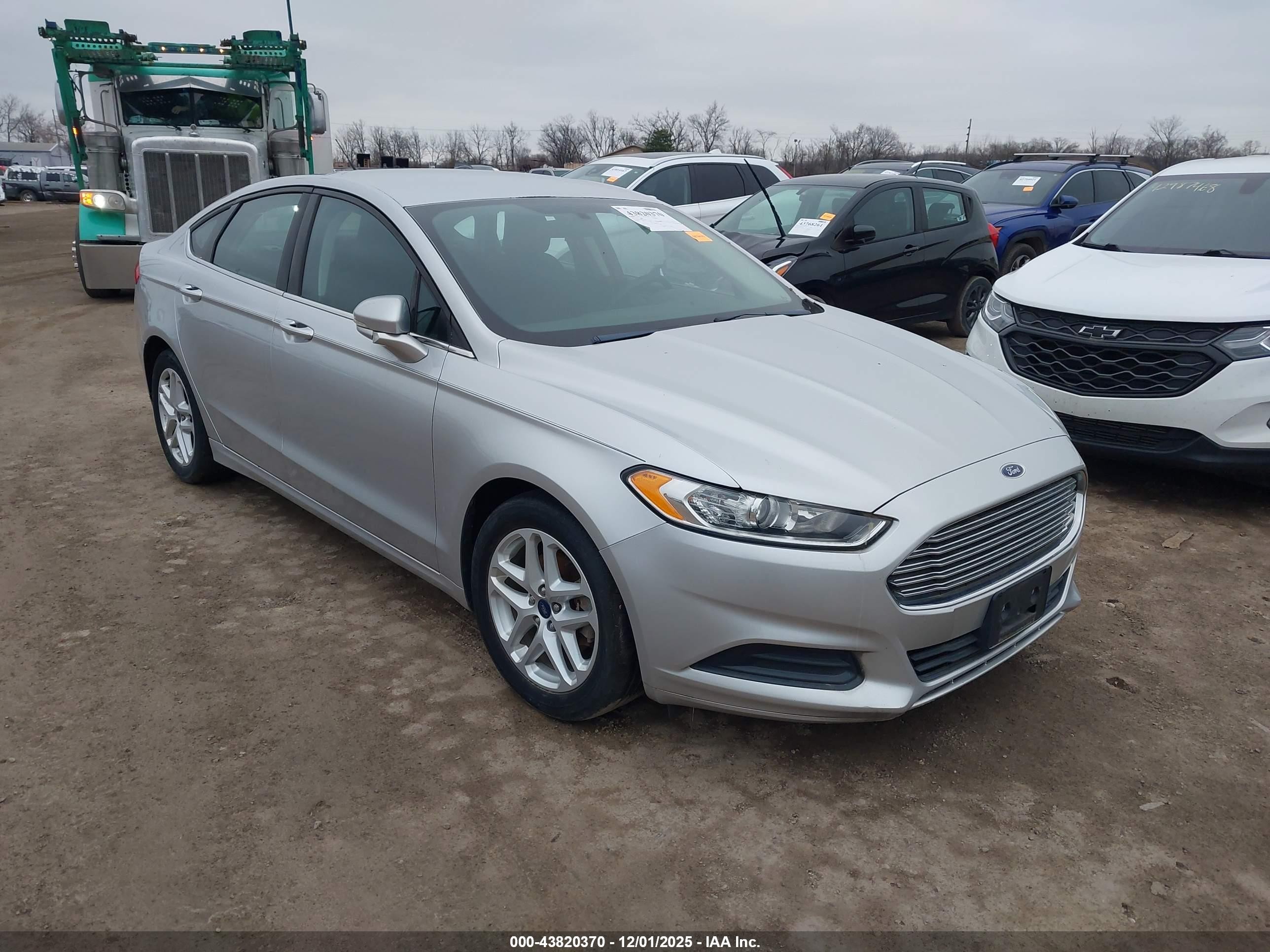 2015 Ford Fusion Se Silver vin: 3FA6P0HD0FR252438