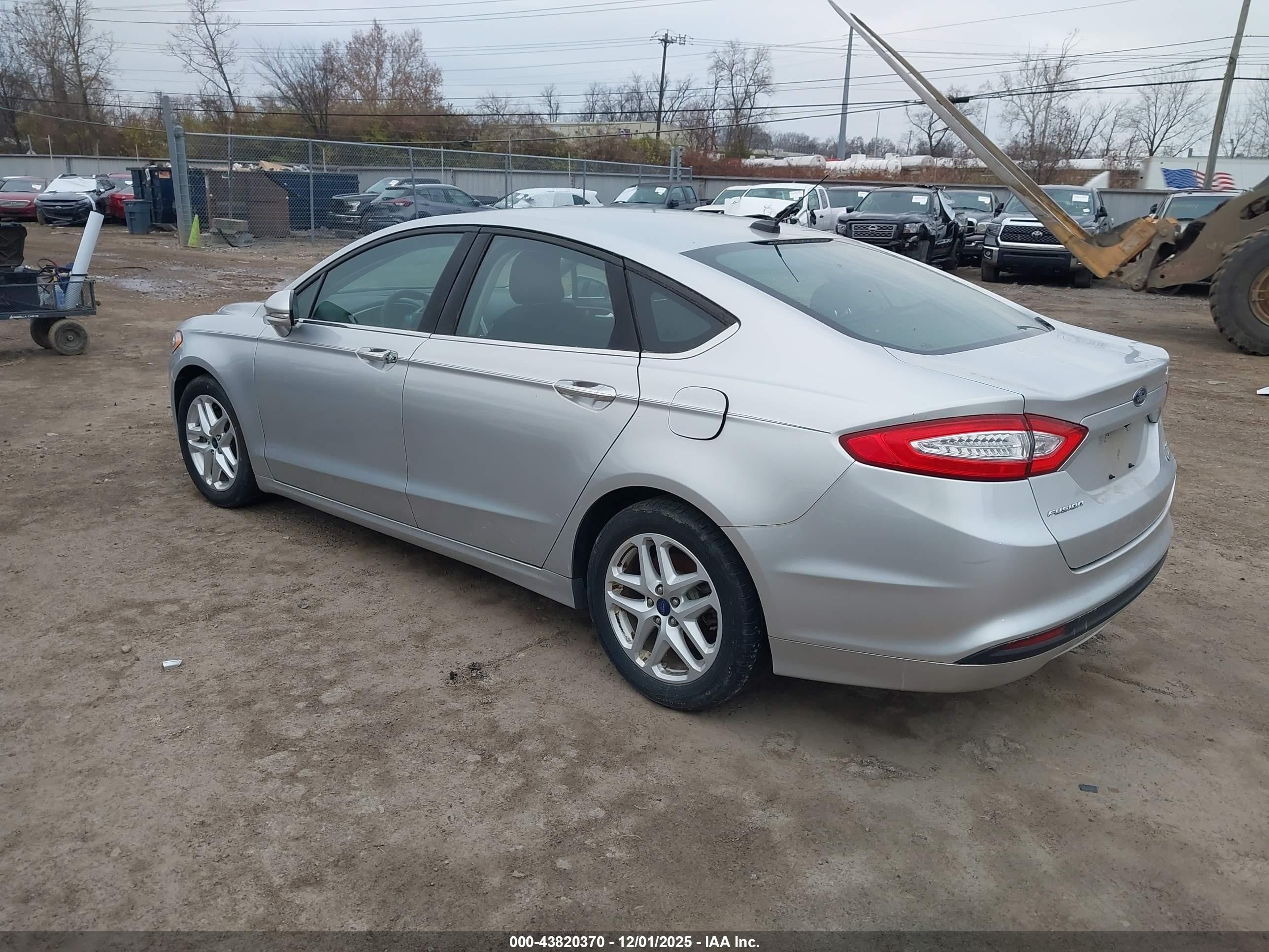 2015 Ford Fusion Se Silver vin: 3FA6P0HD0FR252438