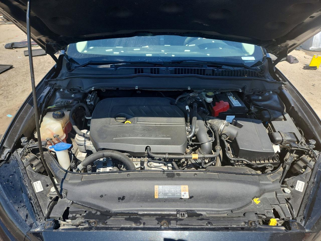 2015 Ford Fusion Se Black vin: 3FA6P0HD0FR261365