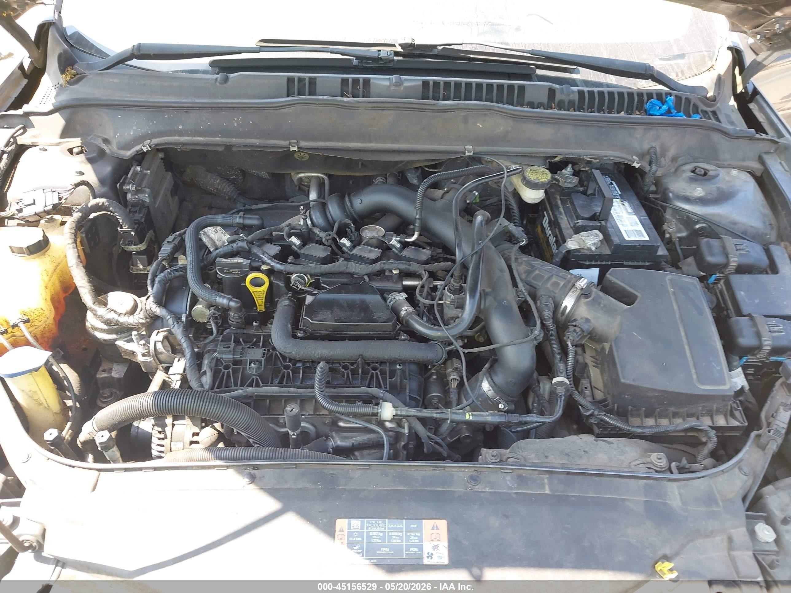 2015 Ford Fusion Se Gray vin: 3FA6P0HD0FR262984