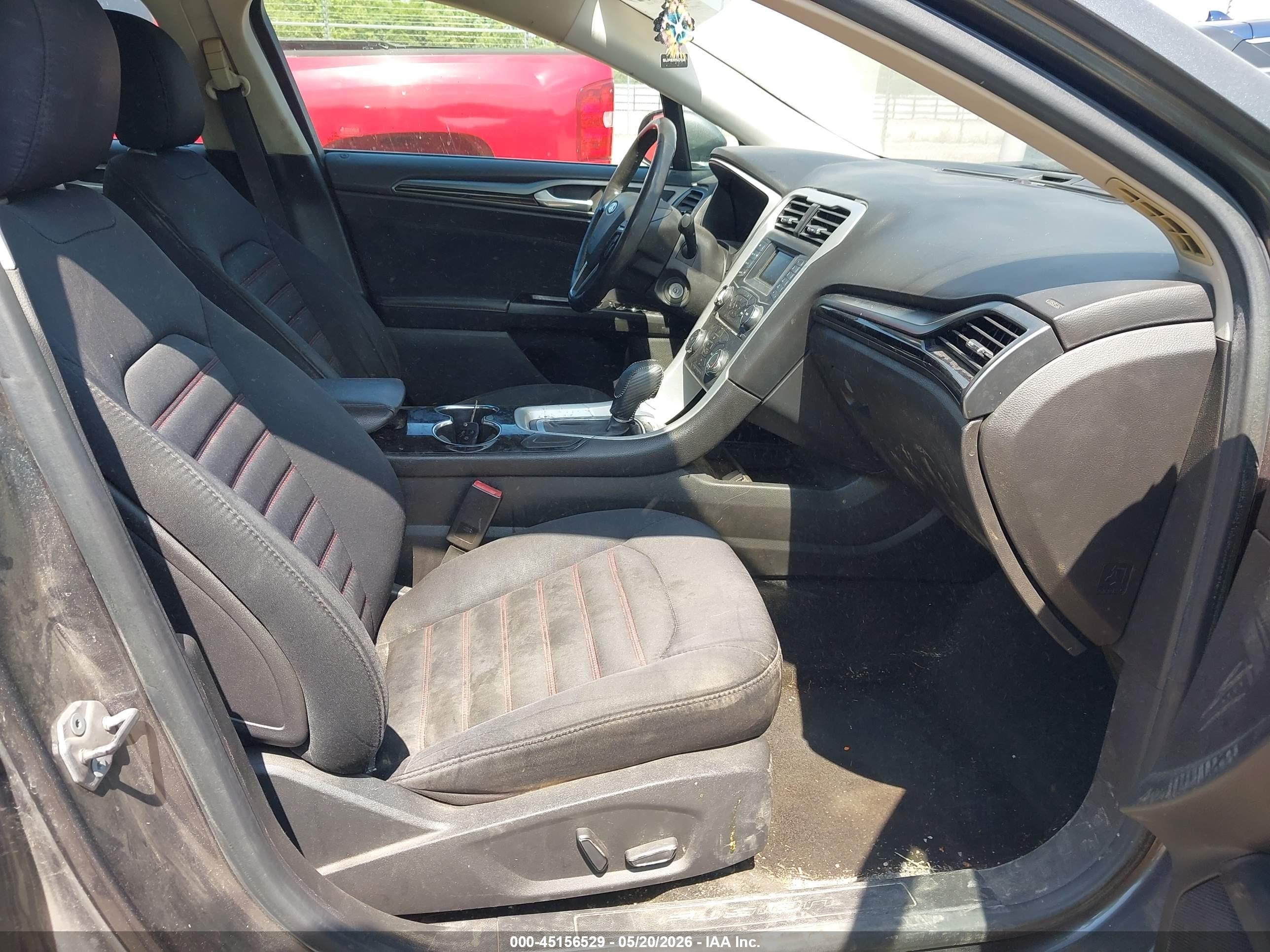 2015 Ford Fusion Se Gray vin: 3FA6P0HD0FR262984