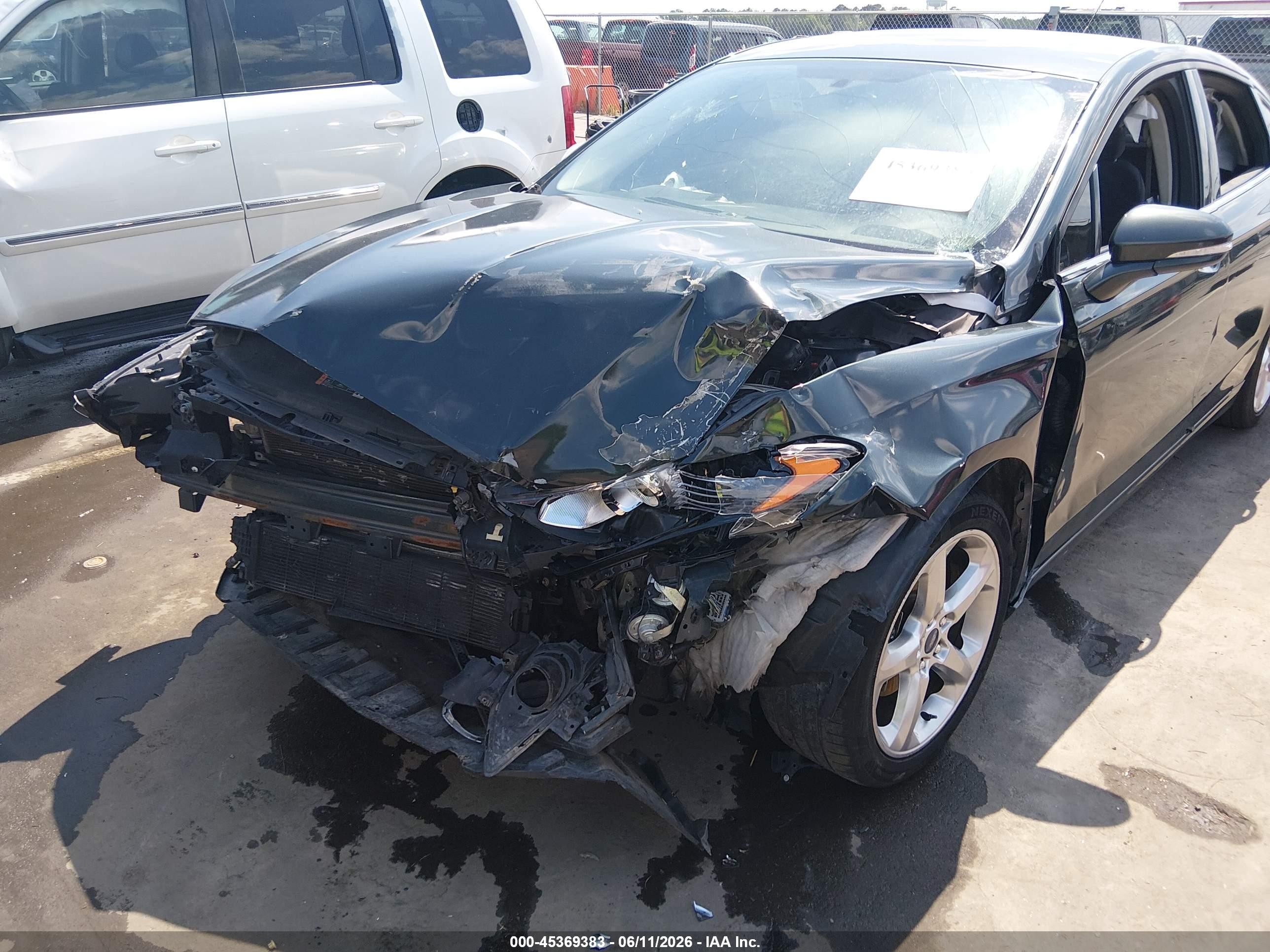 2015 Ford Fusion Se Gray vin: 3FA6P0HD0FR273838