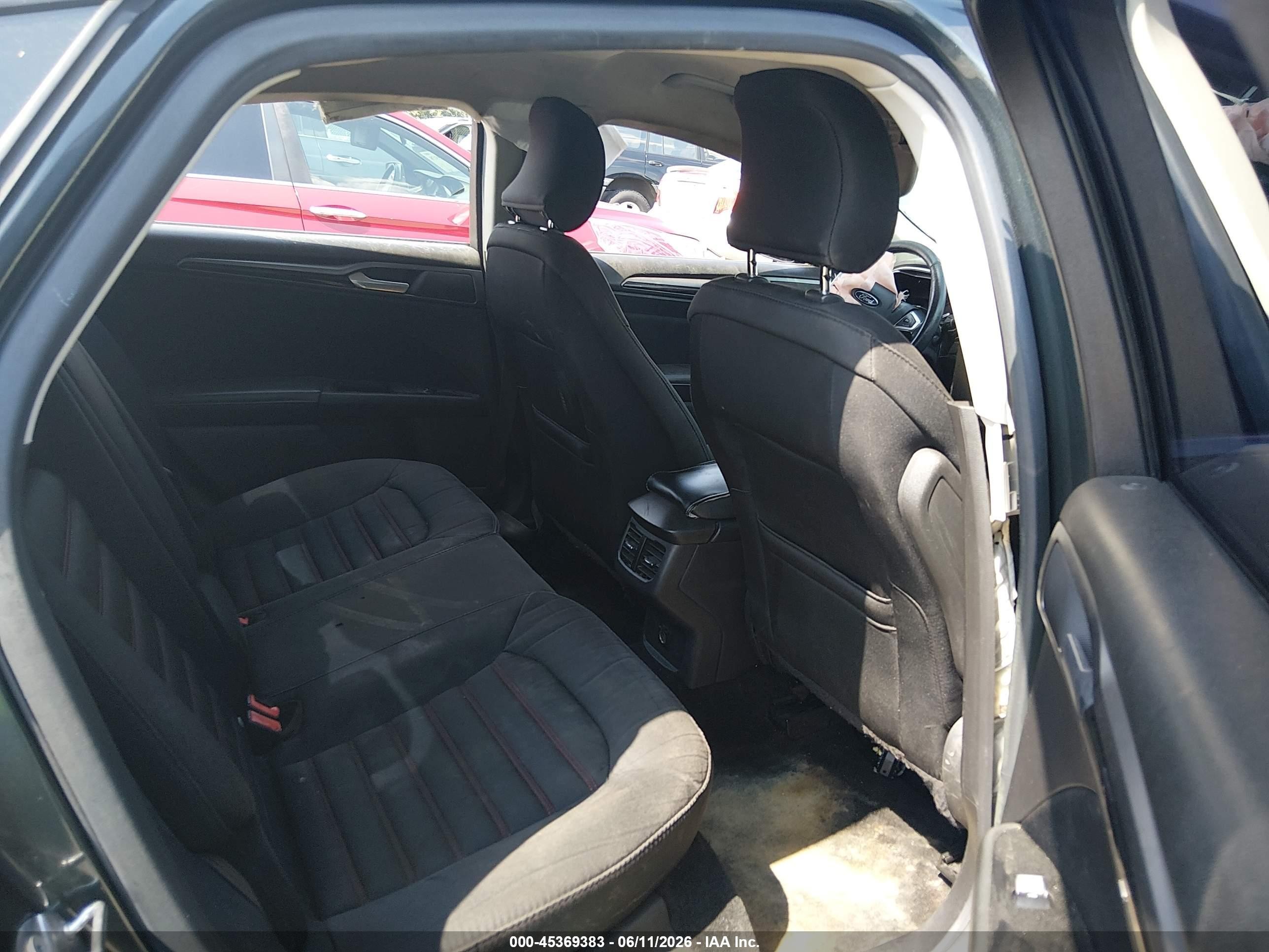2015 Ford Fusion Se Gray vin: 3FA6P0HD0FR273838