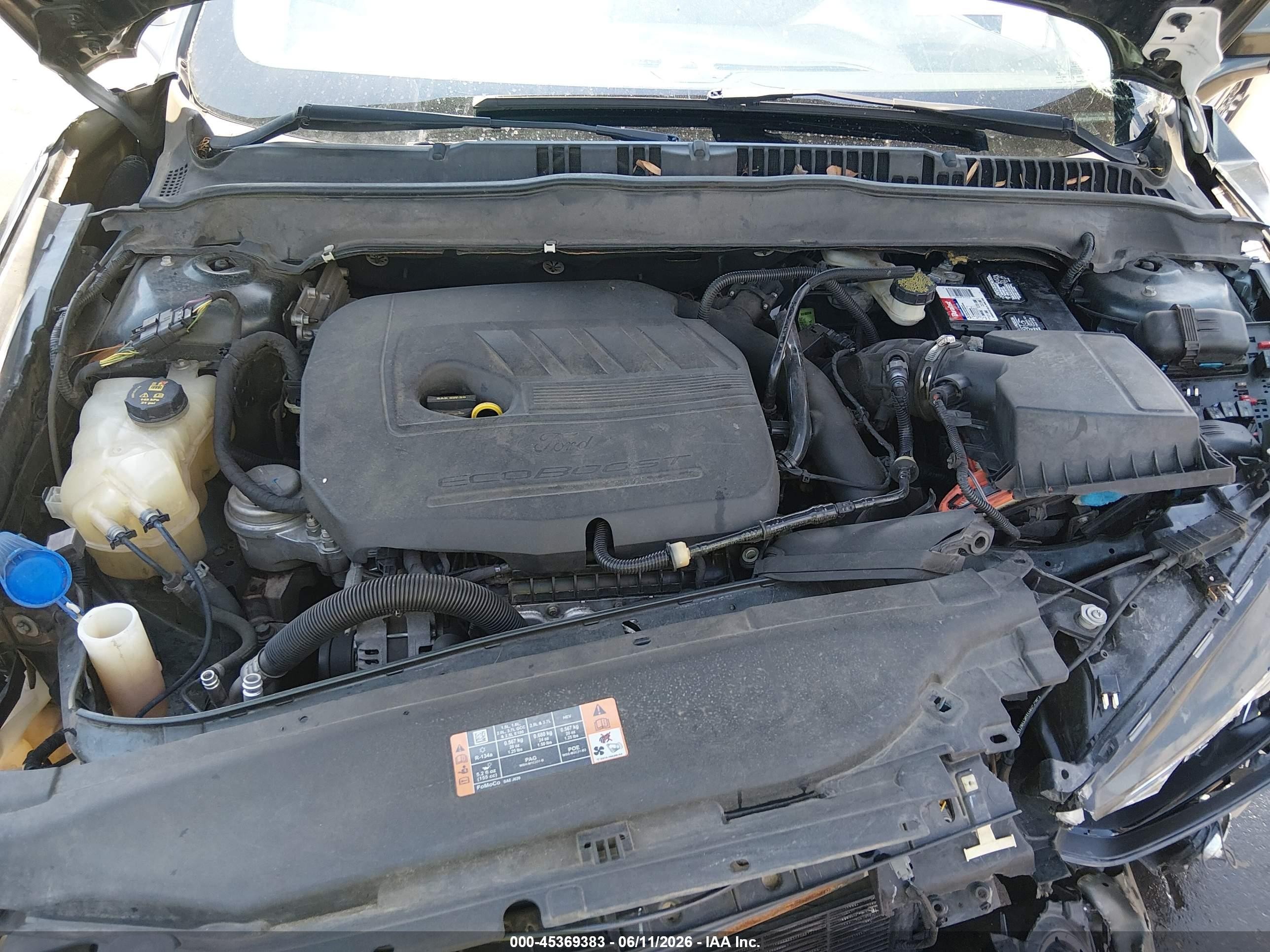 2015 Ford Fusion Se Gray vin: 3FA6P0HD0FR273838