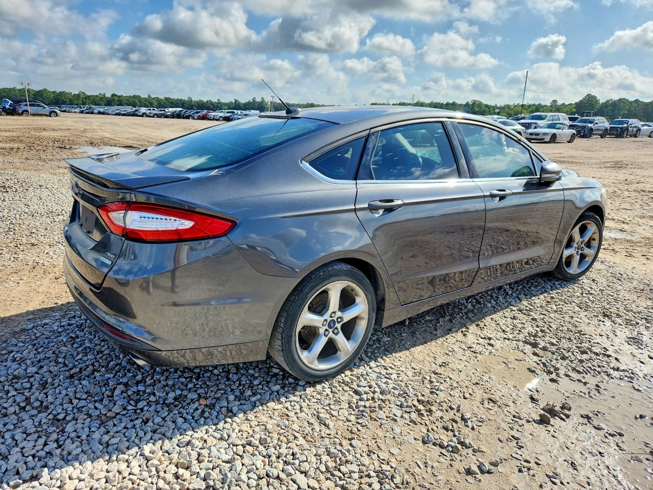2016 Ford Fusion Se Gray vin: 3FA6P0HD0GR399098