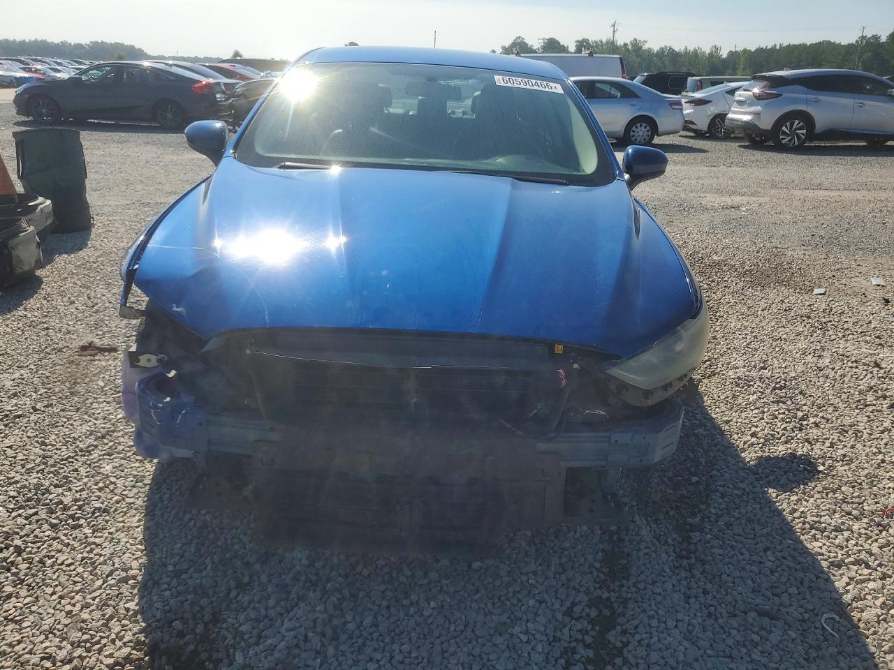 2018 Ford Fusion Se Blue vin: 3FA6P0HD0JR179032