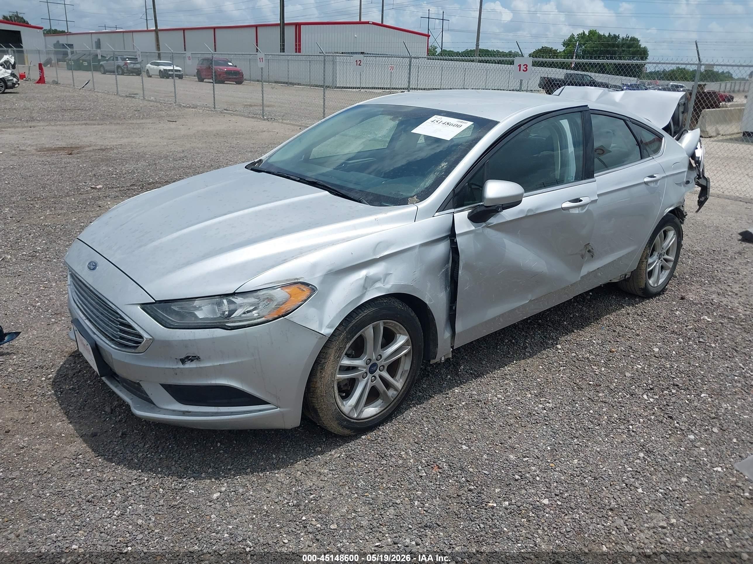 2018 Ford Fusion Se Silver vin: 3FA6P0HD0JR281785