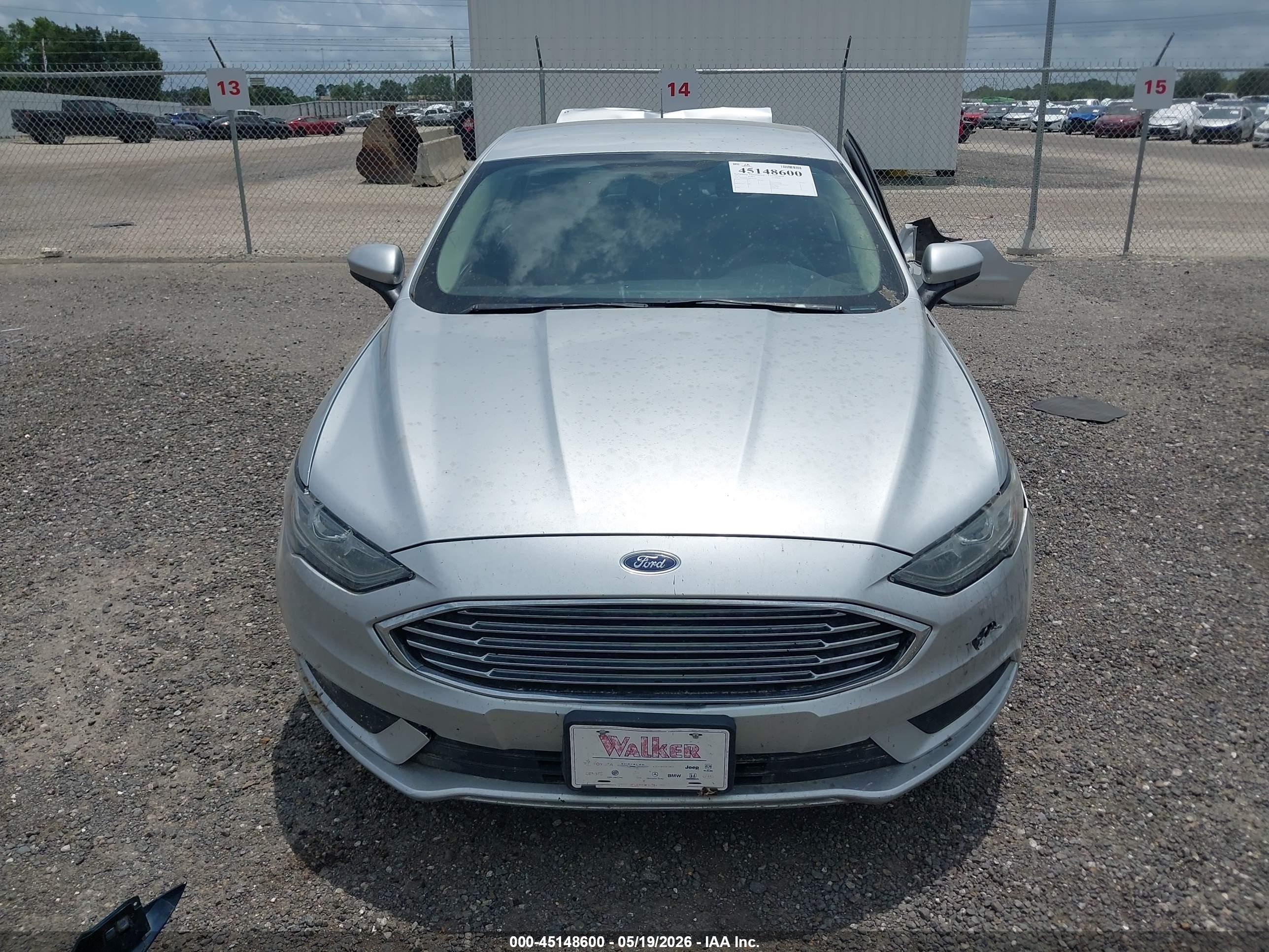 2018 Ford Fusion Se Silver vin: 3FA6P0HD0JR281785