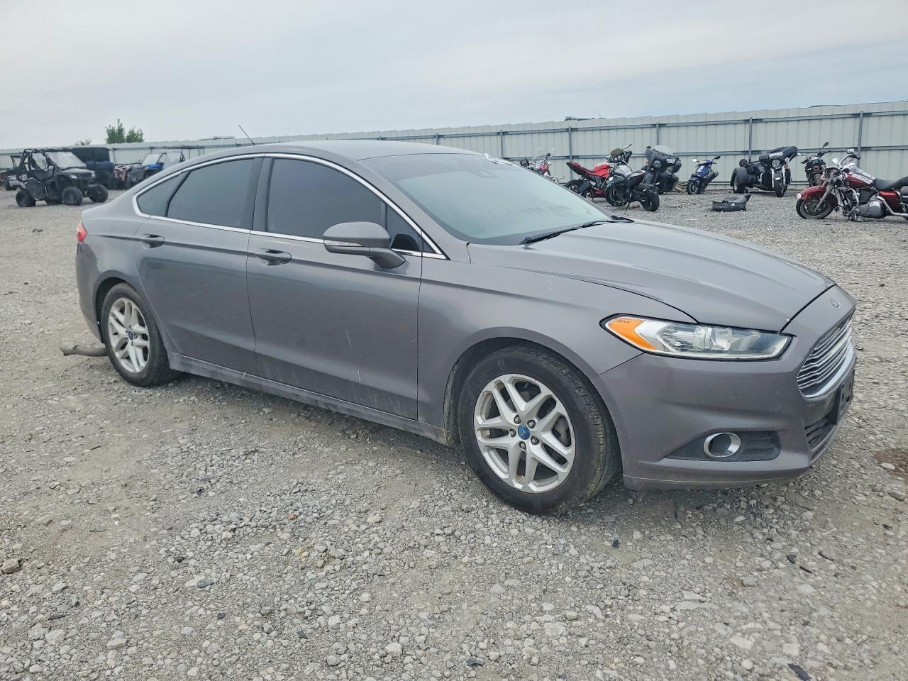 2014 Ford Fusion Se Silver vin: 3FA6P0HD1ER104636