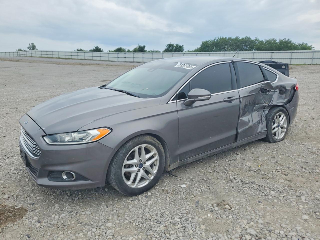 2014 Ford Fusion Se Silver vin: 3FA6P0HD1ER104636