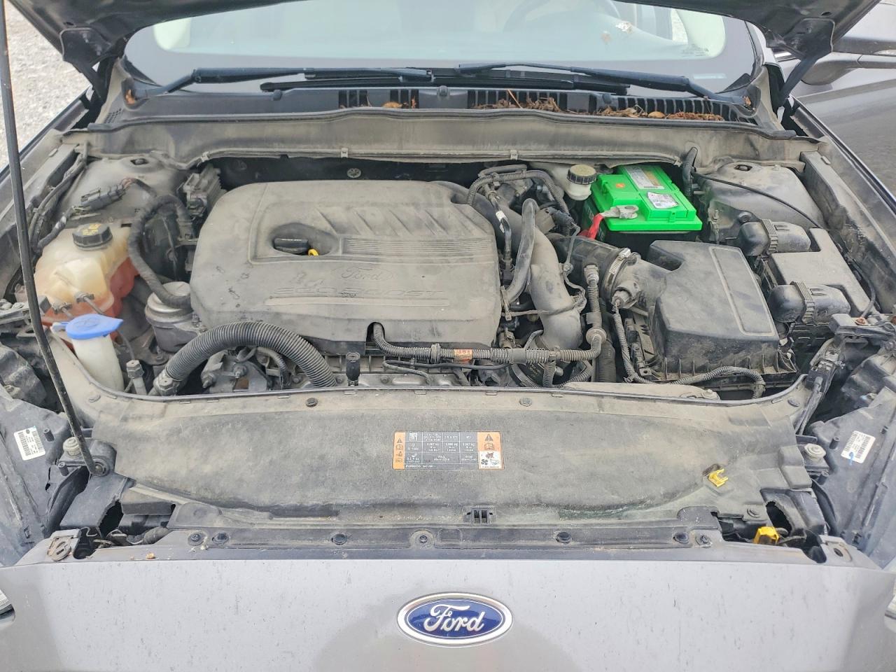 2014 Ford Fusion Se Silver vin: 3FA6P0HD1ER104636