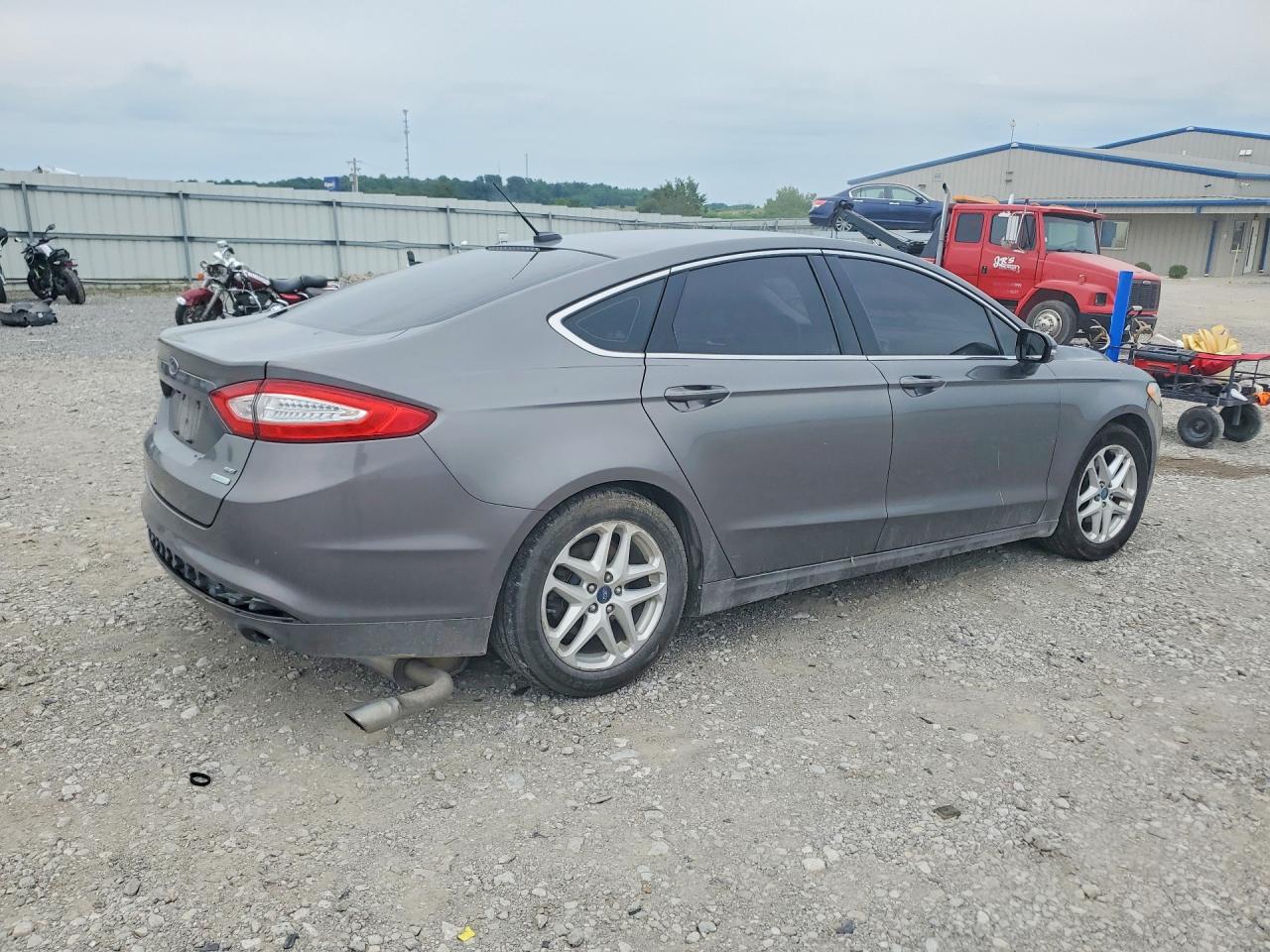 2014 Ford Fusion Se Silver vin: 3FA6P0HD1ER104636