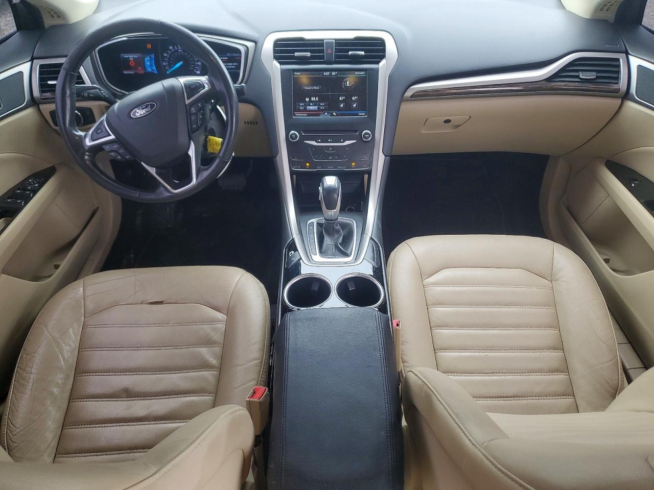 2014 Ford Fusion Se Silver vin: 3FA6P0HD1ER104636