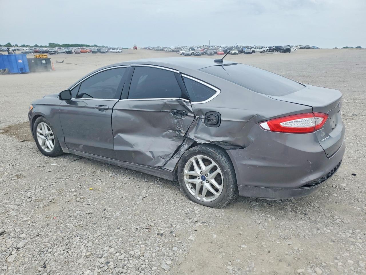 2014 Ford Fusion Se Silver vin: 3FA6P0HD1ER104636