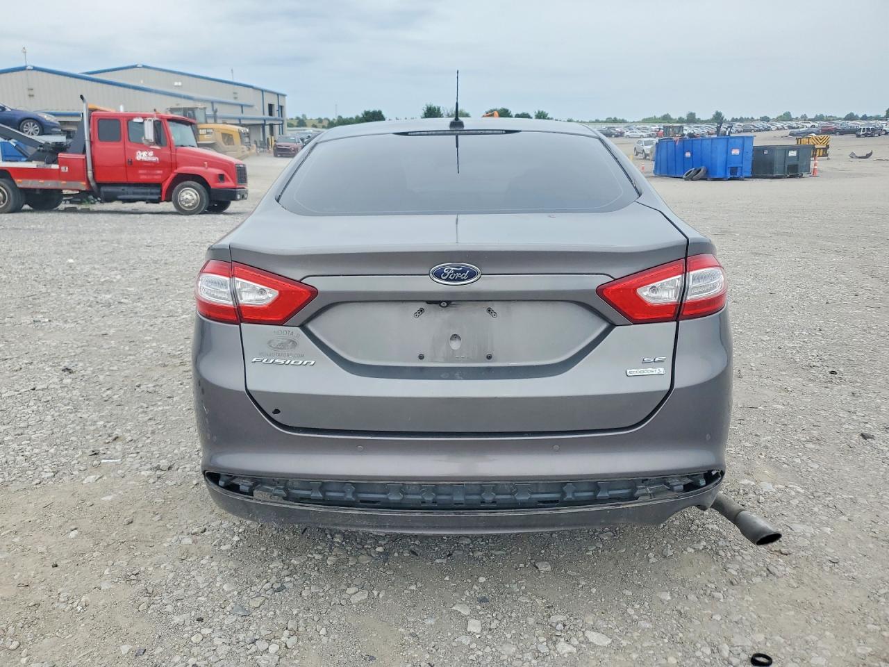 2014 Ford Fusion Se Silver vin: 3FA6P0HD1ER104636