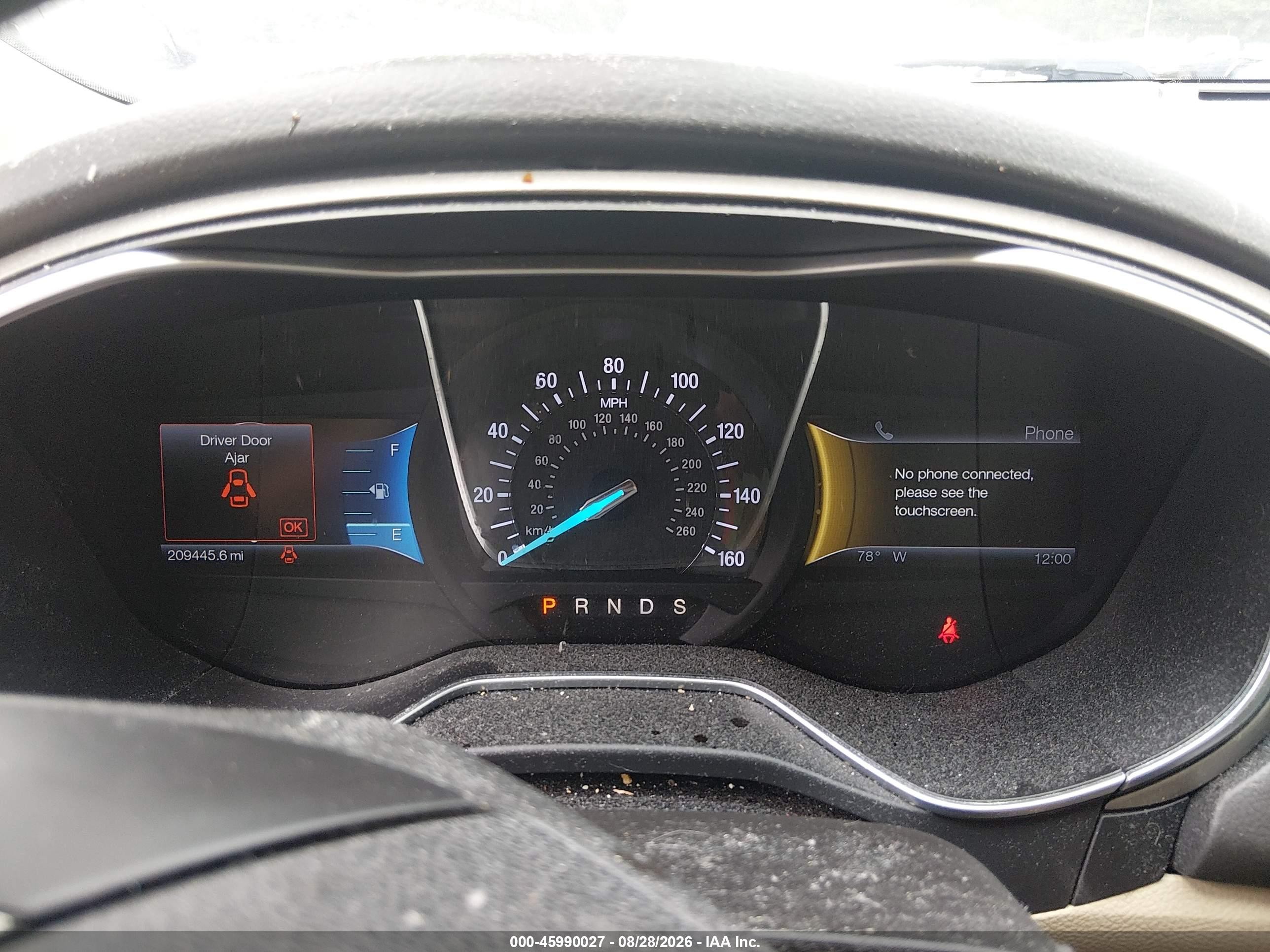 2014 Ford Fusion Se White vin: 3FA6P0HD1ER118200